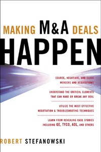 表紙画像: Making M&A Deals Happen 1st edition 9780071447409