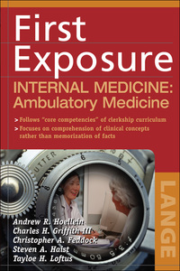 Cover image: First Exposure to Internal Medicine: Ambulatory Medicine 1st edition 9780071459006