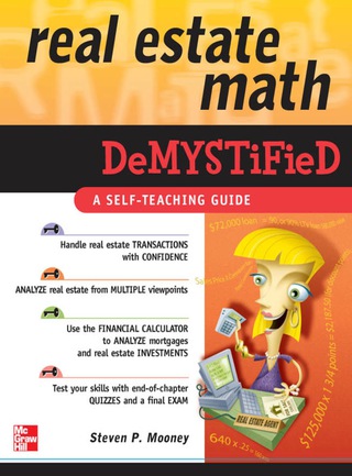 Imagen de portada: Real Estate Math Demystified 1st edition 9780071481380