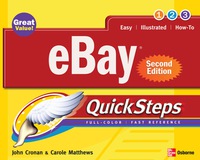 表紙画像: eBay® QuickSteps, Second Edition 1st edition 9780071485593