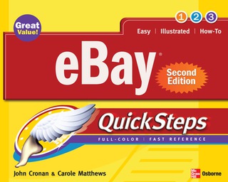 Titelbild: eBay® QuickSteps, Second Edition 1st edition 9780071485593
