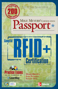 صورة الغلاف: Mike Meyers' Comptia RFID+ Certification Passport 1st edition 9780072263664