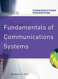 Imagen de portada: Fundamentals of Communications Systems 1st edition 9780071482806