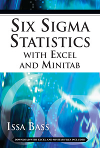 Titelbild: Six Sigma Statistics with EXCEL and MINITAB 1st edition 9780071489690