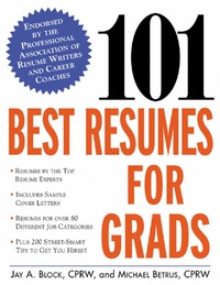 Cover image: 101 Best Resumes for Grads 1st edition 9780071395069