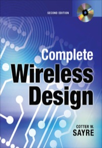Cover image: Complete Wireless Design 2nd edition 9780071544528