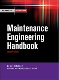 Cover image: Maintenance Engineering Handbook 7th edition 9780071546461