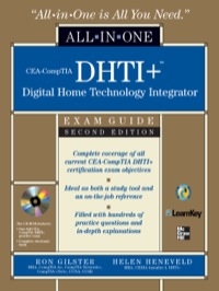 Cover image: CEA-CompTIA DHTI+ Digital Home Technology Integrator All-In-One Exam Guide 2nd edition 9780071546652