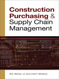 Cover image: CONSTRUCTION PURCHASING & SUPPLY CHAIN MANAGEMENT 1st edition 9780071548854