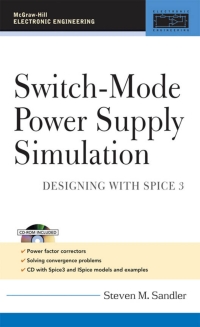Cover image: Switch-Mode Power Supply Simulation: Designing with SPICE 3 1st edition 9780071463263