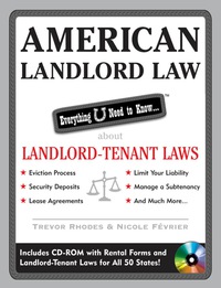 表紙画像: American Landlord Law: Everything U Need to Know About Landlord-Tenant Laws 1st edition 9780071590624