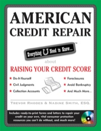 Cover image: American Credit Repair: Everything U Need to Know About Raising Your Credit Score 1st edition 9780071590662