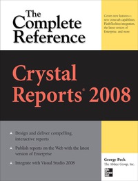 Cover image: Crystal Reports 2008: The Complete Reference 1st edition 9780071590983