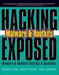Cover image: Hacking Exposed: Malware and Rootkits 1st edition 9780071591188