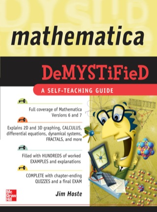 Cover image: Mathematica DeMYSTiFied 1st edition 9780071591447