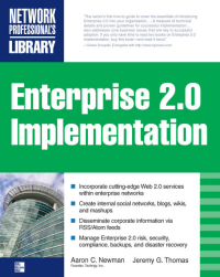 Imagen de portada: ENTERPRISE 2.0 IMPLEMENTATION 1st edition 9780071591607
