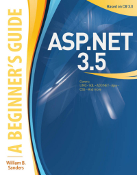表紙画像: ASP.NET 3.5: A Beginner's Guide 2nd edition 9780071591942