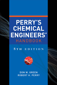 Cover image: Perry's Chemical Engineers' Handbook, Eighth Edition 8th edition 9780071422949