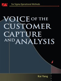 表紙画像: Voice of the Customer 1st edition 9780071465441