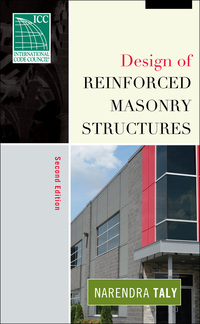 Cover image: Design of Reinforced Masonry Structures 2nd edition 9780071475556