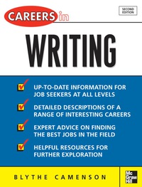 Cover image: Careers in Writing 2nd edition 9780071482127