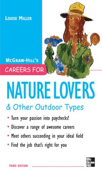表紙画像: Careers for Nature Lovers & Other Outdoor Types 3rd edition 9780071482189