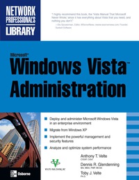 Imagen de portada: Microsoft Windows Vista Administration 1st edition 9780071493031