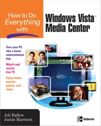 صورة الغلاف: How to Do Everything with Windows Vista™ Media Center 1st edition 9780071498647