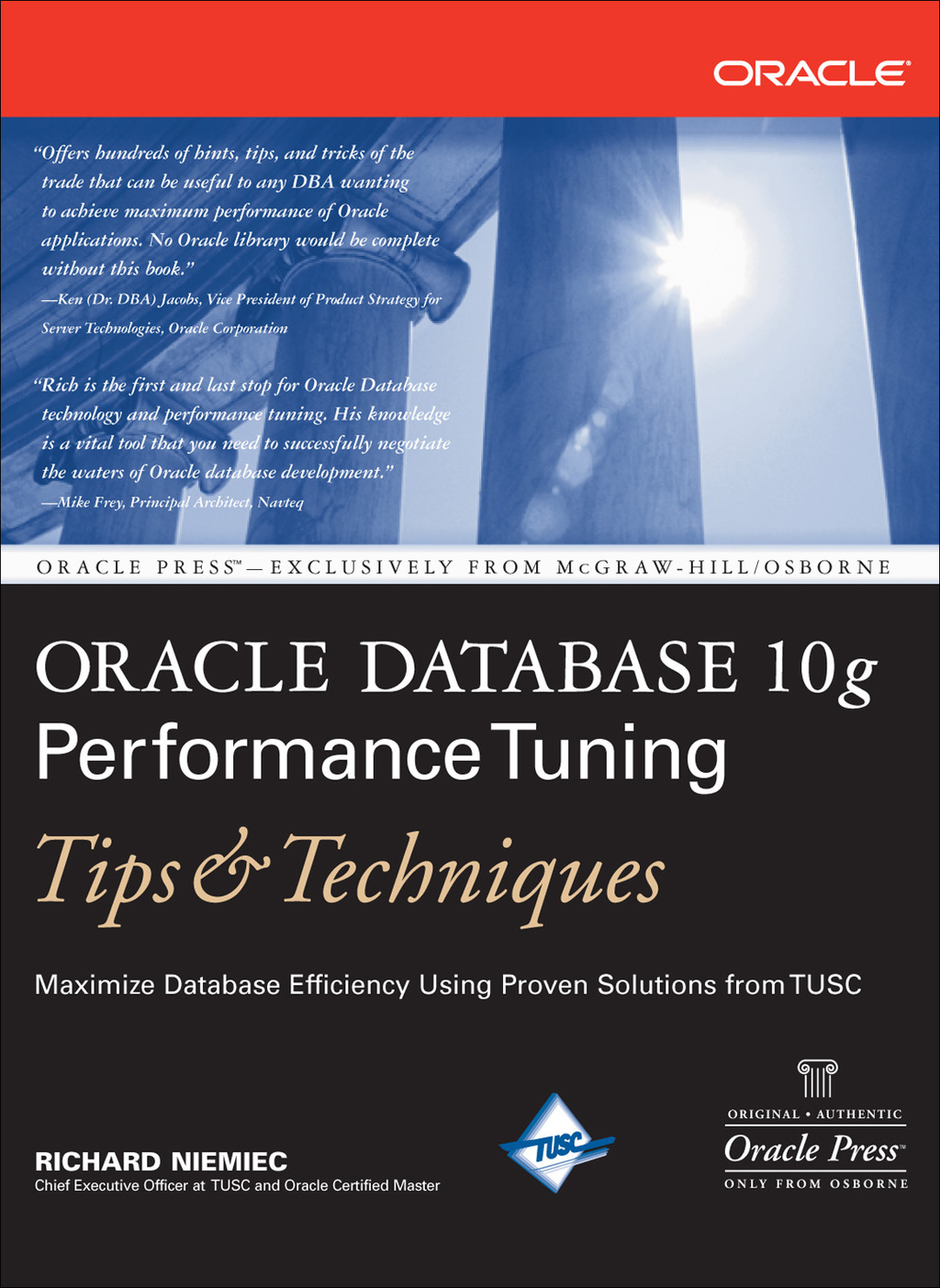 Oracle Database 10g Performance Tuning Tips & Techniques 1st Edition