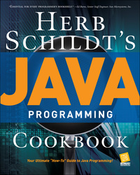 Imagen de portada: Herb Schildt's Java Programming Cookbook 1st edition 9780072263152