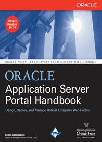 Cover image: Oracle Application Server Portal Handbook 1st edition 9780072264609