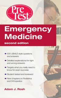 Cover image: Emergency Medicine PreTest Self-Assessment and Review 2nd edition 9780071598613