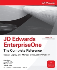 表紙画像: JD Edwards EnterpriseOne, The Complete Reference 1st edition 9780071598736