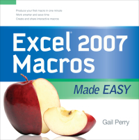 صورة الغلاف: EXCEL 2007 MACROS MADE EASY 1st edition 9780071599580