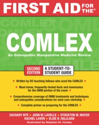 Cover image: First Aid for the COMLEX 2nd edition 9780071600255