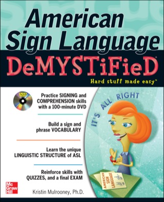 Cover image: American Sign Language Demystified with DVD 1st edition 9780071601375
