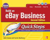 Cover image: Build an eBay Business QuickSteps 2nd edition 9780071601450