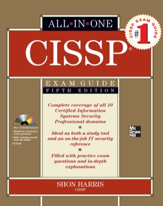 Cover image: CISSP All-in-One Exam Guide 5th edition 9780071602174