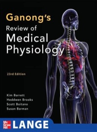 Cover image: Ganong's Review of Medical Physiology (Enhanced EB) 23rd edition 9780071605670