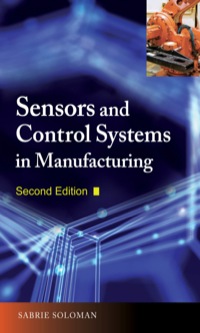 Cover image: Sensors and Control Systems in Manufacturing 2nd edition 9780071605724