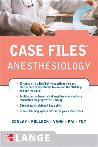 表紙画像: Case Files Anesthesiology 1st edition 9780071606394