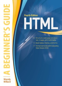 Cover image: HTML A Beginner's Guide 4th edition 9780071611435
