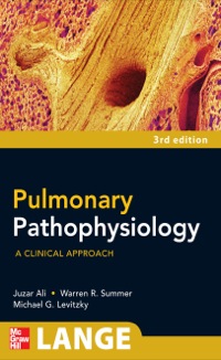 Cover image: Pulmonary Pathophysiology: A Clinical Approach 3rd edition 9780071611541