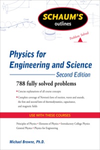 Cover image: Schaum's Outline of Physics for Engineering and Science 2nd edition 9780071613996