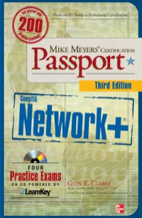 Cover image: Mike Meyers' CompTIA Network+ Certification Passport 3rd edition 9780071615303