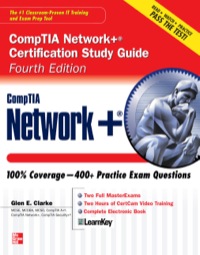 Cover image: CompTIA Network+ Certification Study Guide 4th edition 9780071615389