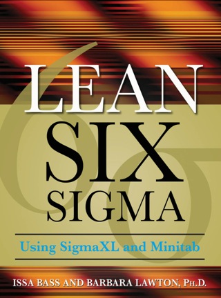 Cover image: Lean Six Sigma Using SigmaXL and Minitab 1st edition 9780071621304