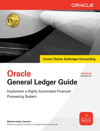 Cover image: Oracle General Ledger Guide 1st edition 9780071622295