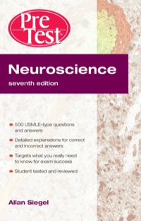 Cover image: Neuroscience Pretest Self-Assessment and Review 7th edition 9780071623476