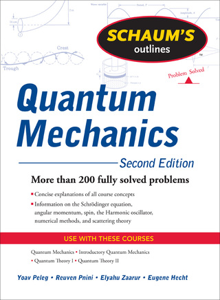 Cover image: Schaum's Outline of Quantum Mechanics, Second Edition 2nd edition 9780071623582